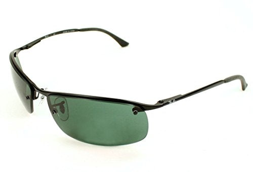 Ray-Ban TOP BAR RB3183 Sunglasses - Black / 63 mm - 805289018940