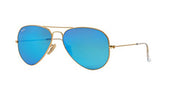 Ray-Ban Aviator RB3025 Sunglasses - Gold / 55 mm - 8053672000504