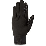 Dakine Covert bike glove for men, black with textured back and strap closure detail