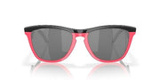 Oakley Frogskins Hybrid Sunglasses - Matte Black/Neon Pink/Prizm Black / 55 mm - 888392610287