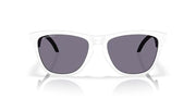 Oakley Frogskins Hybrid Sunglasses - Matte White/Prizm Grey / 55 mm - 888392642127