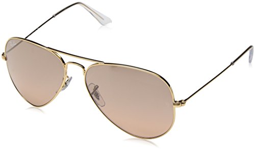 Ray-Ban Aviator RB3025 Sunglasses - Brown / 55 mm - 805289305026