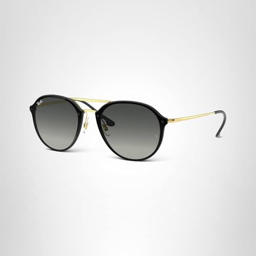 Ray-Ban Blaze Double Bridge RB4292N Sunglasses - Black/Grey Gradient Dark Grey / 62 mm - 8053672837872 - Additional Image 4