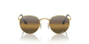 Ray-Ban Metal Glasses RB3447 Sunglasses - Gold/Clear Gradient Dark Brown Polarized / 50 mm - 8056597965354
