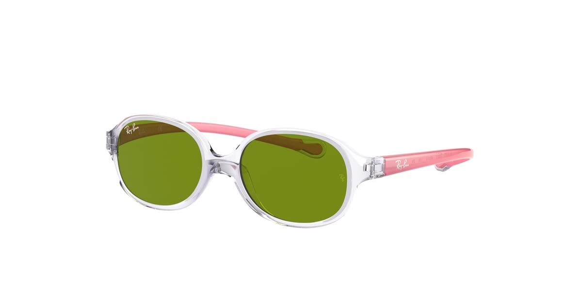Ray-Ban RJ9187S Sunglasses - Transparent Light Violet/Green / 43 mm - 8056597464857