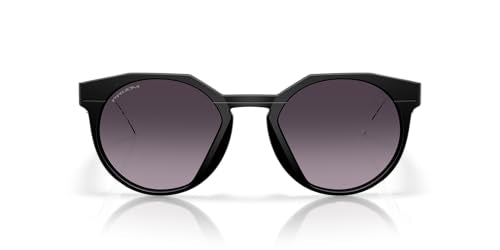 Oakley Hstn Sunglasses - Matte Black/White/Prizm Black / 52 mm - 888392642141