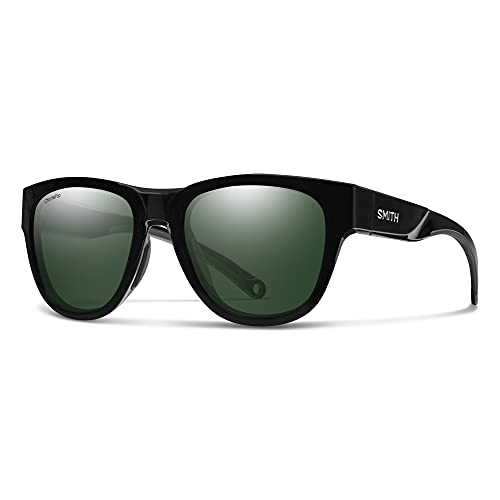 Smith Rockaway Sunglasses - Black / Chromapop Polarized Gray Green / One Size - 716736431895