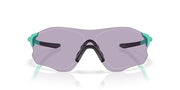 Oakley Evzero Path Low Bridge Fit Sunglasses - Matte Celeste/Prizm Slate / 38 mm - 888392639615