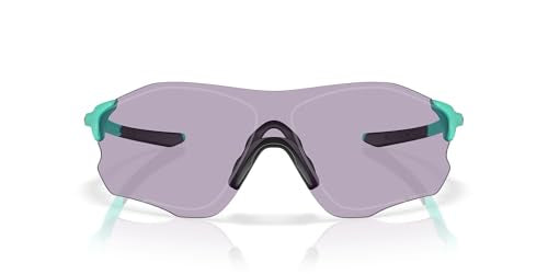 Oakley Evzero Path Low Bridge Fit Sunglasses - Matte Celeste/Prizm Slate / 38 mm - 888392639615