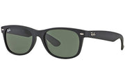 Ray-Ban New Wayfarer RB2132 Sunglasses - Ray-Ban New Wayfarer RB 2132 Sunglasses Black Rubber / Crystal Green 52mm 2-Pack (Quantity - 805289421795