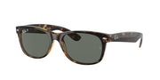 Ray-Ban New Wayfarer RB2132 Sunglasses - Tortoise/Green Polarized / 52 mm - 805289330462