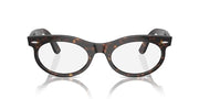 Ray-Ban Wayfarer Oval Low Bridge Fit RB2242F Sunglasses - Havana/Transition Clear to Brown / 53 mm - 8056262048313