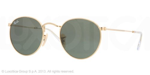 Ray-Ban Authentic Metal RB3447 Sunglasses - Gold / 47 mm - 805289439905