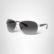 Ray-Ban Aviator RB3386 Sunglasses - Silver/Light Grey Gradient Dark Grey / 67 mm (X001DO7C3L) - X001DO7C3L - Additional Image 1