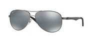 Ray-Ban Carbon Fiber Aviator RB8313 Sunglasses - Silver - 8053672346305