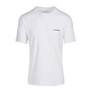 Men's white relaxed-fit short-sleeve tee with Dakine chest logo.