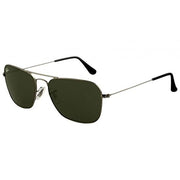 Ray-Ban Gunmetal Caravan Aviator RB3136 Sunglasses - Default Title - 805289003588