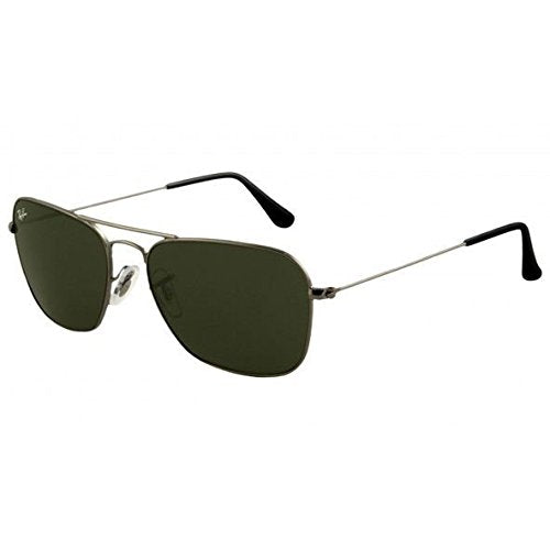 Ray-Ban Gunmetal Caravan Aviator RB3136 Sunglasses - Default Title - 805289003588