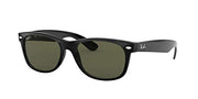 Ray-Ban New Wayfarer RB2132 Sunglasses - Black / Crystal Green Polarized / 55 mm - 805289083078