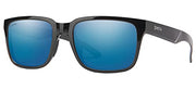 Smith Headliner Sunglasses - Black / Chromapop Polarized Blue Mirror / One Size - X002X9BLBT