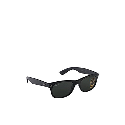 Ray-Ban New Wayfarer RB2132 Sunglasses - Black Frame/Green-G15XLT Lens / 52 mm - 805289048527