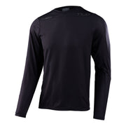 Troy Lee Designs Skyline Air long-sleeve jersey, black mesh texture