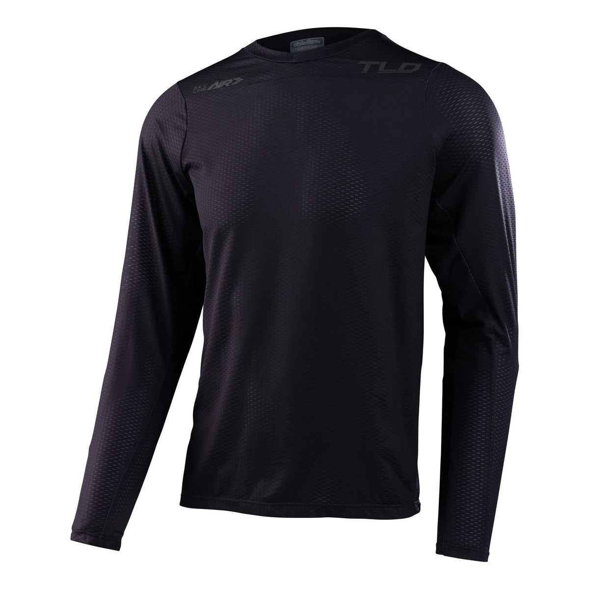 Troy Lee Designs Skyline Air long-sleeve jersey, black mesh texture
