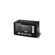 Black DRAGON DX3 OTG sport goggle box with “DRAGON” logo