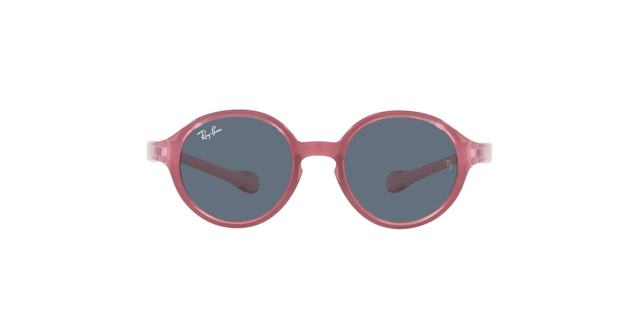 Ray-Ban RJ9075S Sunglasses - Fuchsia on Rubber Pink/Dark Grey / 37 mm - 8056597537872