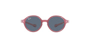 Ray-Ban RJ9075S Sunglasses - Fuchsia on Rubber Pink/Dark Grey / 37 mm - 8056597537872