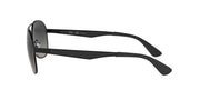 Ray-Ban Aviator RB3549 Sunglasses - Black/Polarized Light Grey Gradient Dark Grey / 61 mm - 8053672879032 - Additional Image 3