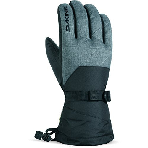 Dakine Frontier Gore-Tex snow glove, blue-green fabric with wrist strap and logo