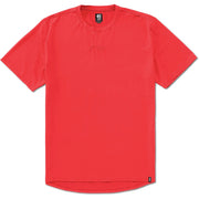 Etnies Trailblazer jersey, red short-sleeve crew top with subtle logo at chest