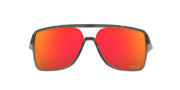 Oakley Castel Sunglasses - Matte Grey Smoke/Prizm Ruby / 63 mm - 888392593498