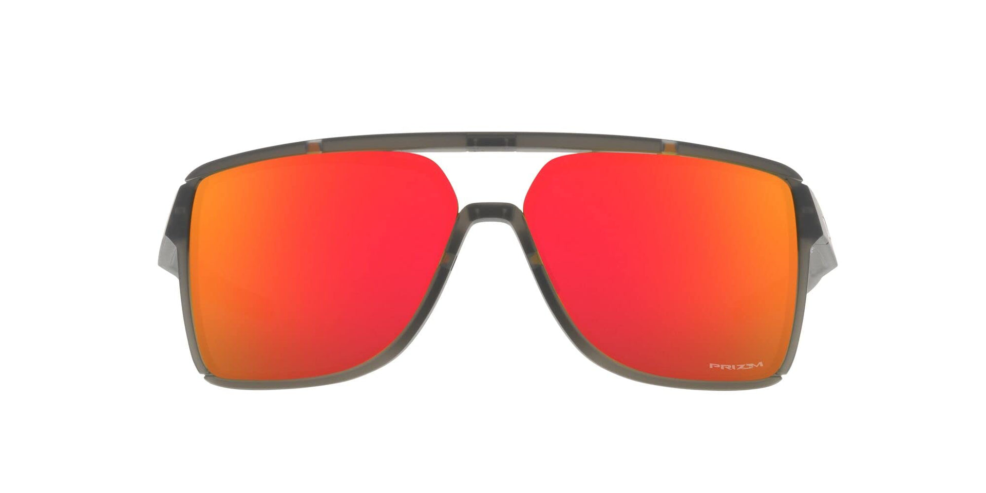 Oakley Castel Sunglasses - Matte Grey Smoke/Prizm Ruby / 63 mm (X003U9DEYN) - X003U9DEYN
