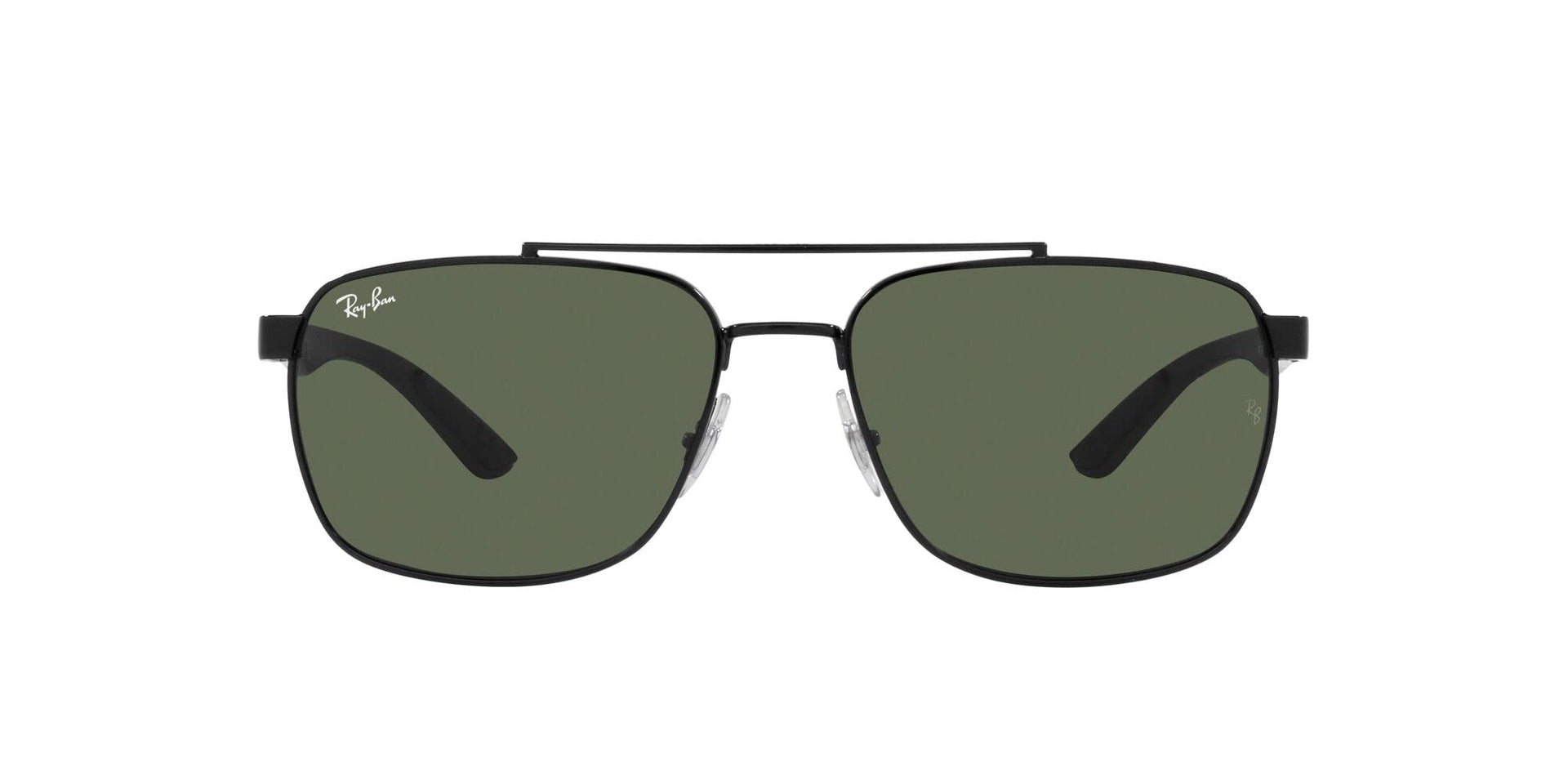 Ray-Ban Liteforce RB3701 Sunglasses - Black/Dark Green / 59 mm - 8056597728379