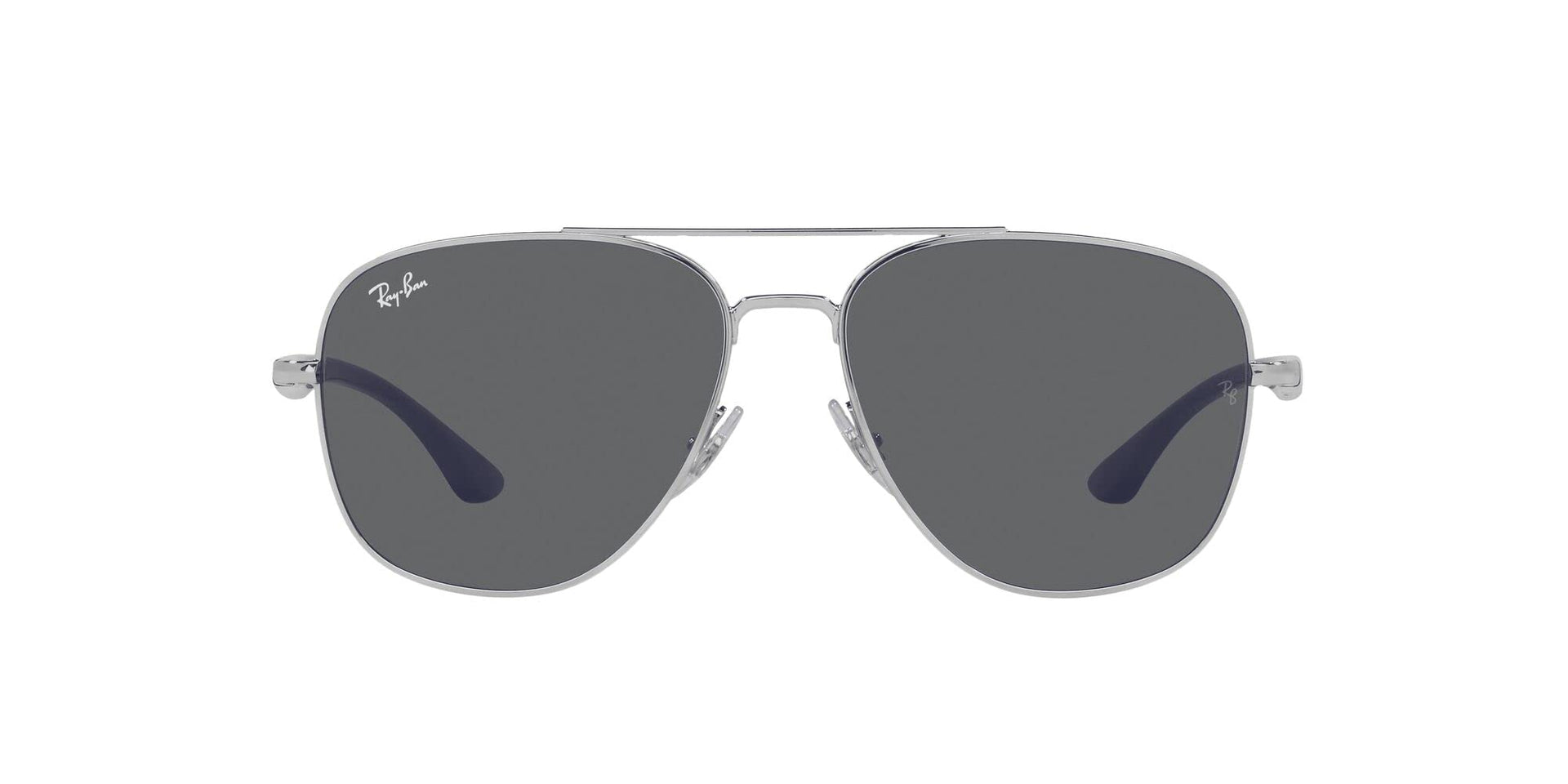 Ray-Ban RB3683 Sunglasses - Silver/Dark Grey / 59 mm - 8056597846554