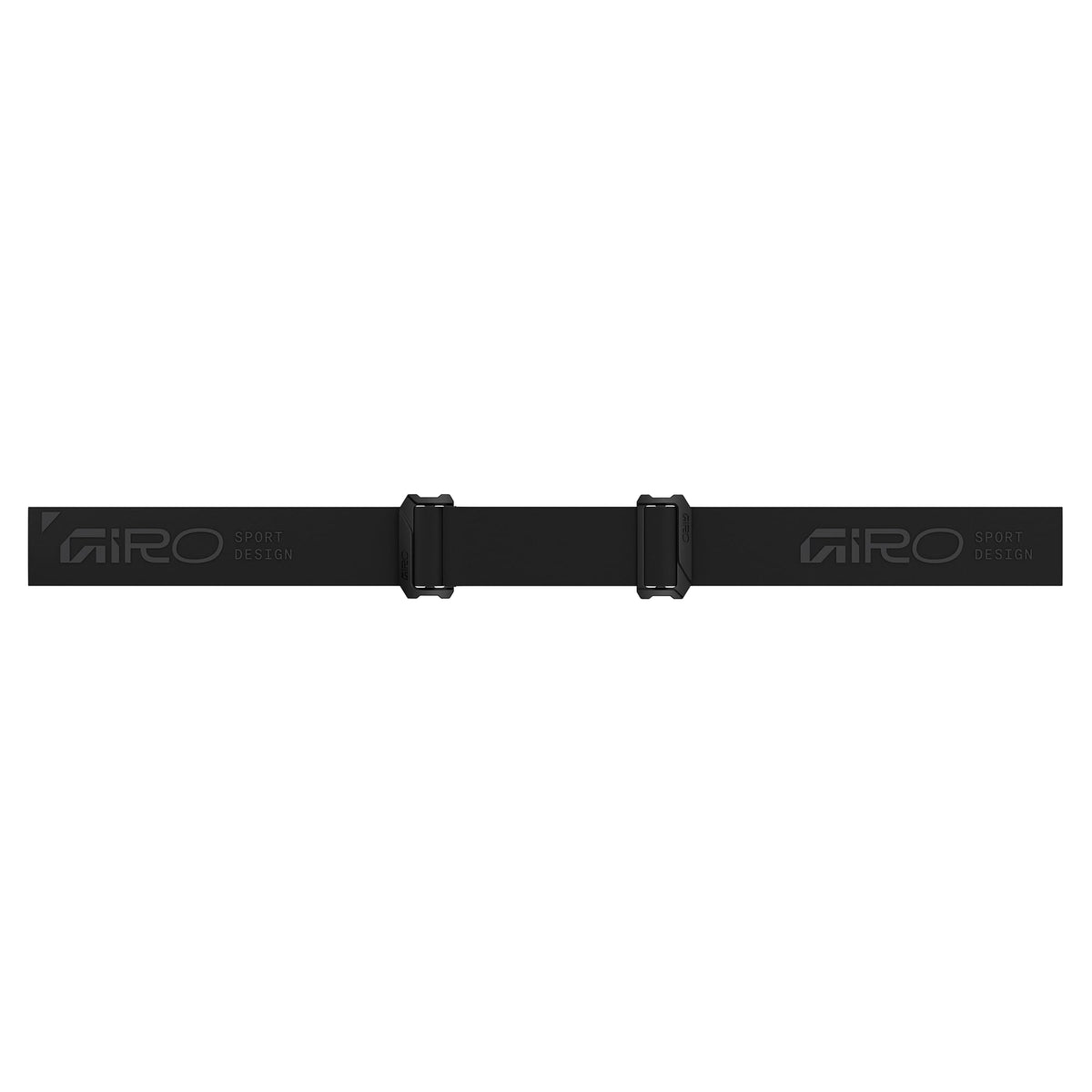 Snow goggles black strap with two adjustment buckles