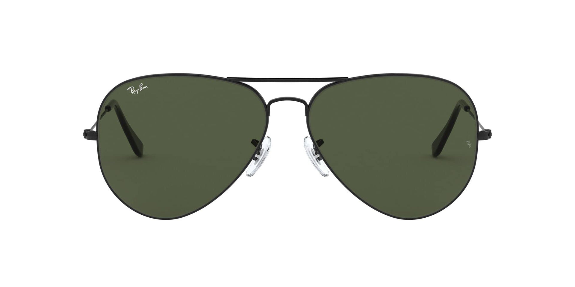 Ray-Ban Aviator Large Metal II RB3026 Sunglasses - Black/G-15 Green / 62 mm (X001DMMYS1) - X001DMMYS1