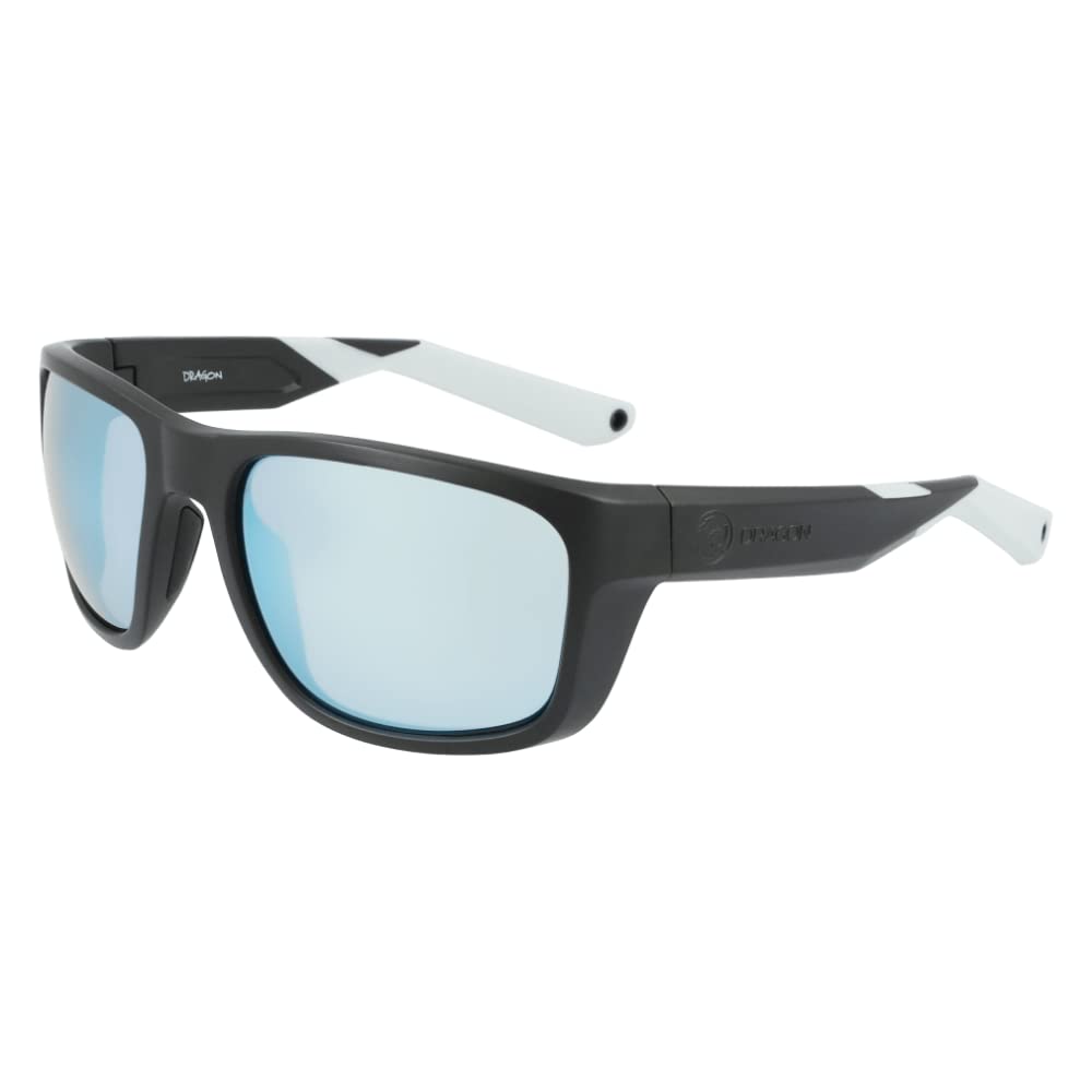 Dragon Alliance 5919-025 Dragon Shore X H2O Matte Grey with Lumalens Frozen Blue Polar Sunglasses - Default Title - X002WGZ6RD