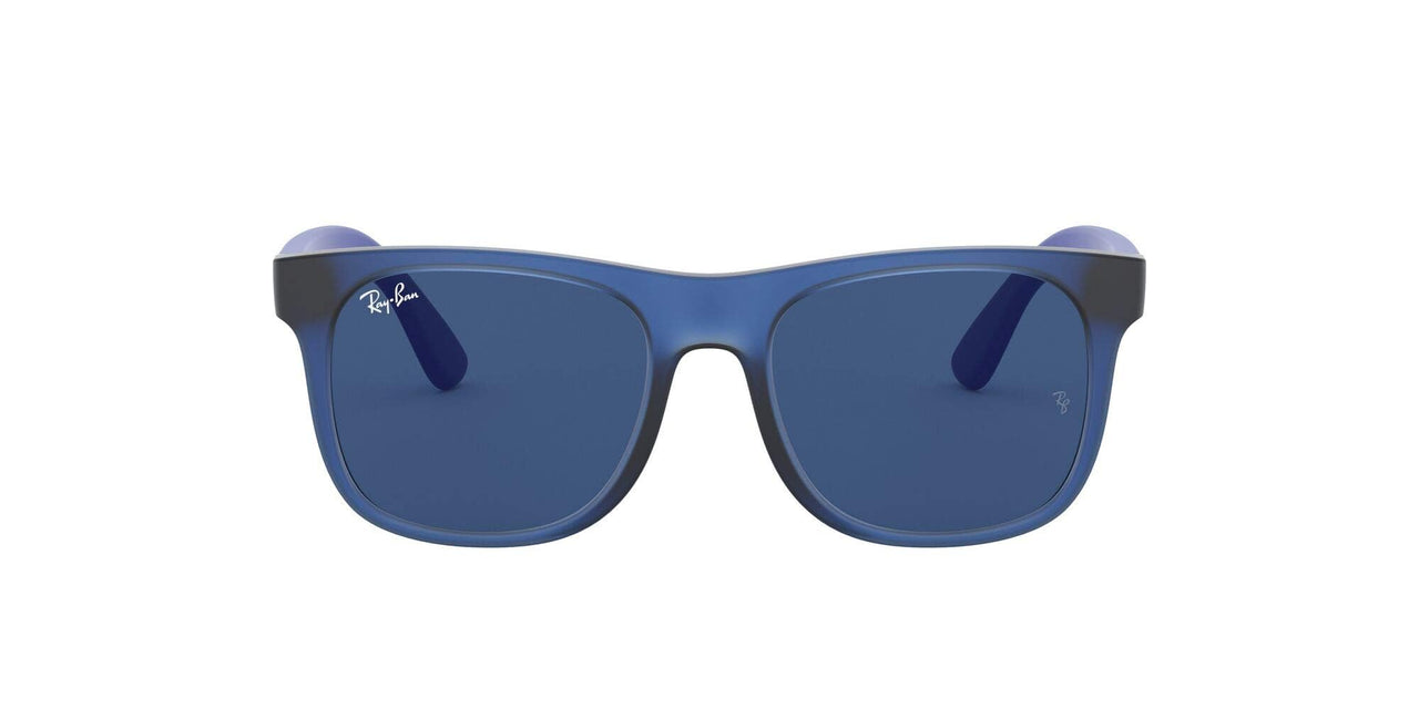 Ray-Ban Justin RJ9069S Sunglasses - Rubber Transparent Blue/Dark Blue / 48 mm - 8056597126854