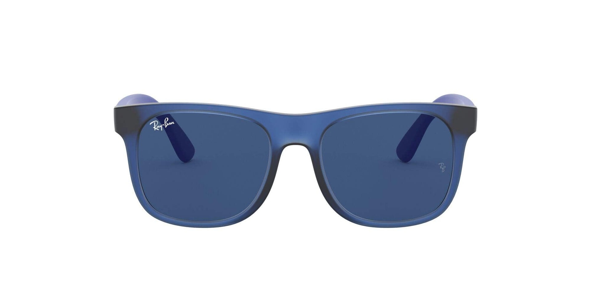 Ray-Ban Justin RJ9069S Sunglasses - Rubber Transparent Blue/Dark Blue / 48 mm - 8056597126854