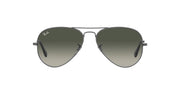 Ray-Ban Aviator RB3025 Sunglasses Batch 2 - Gunmetal/Grey Gradient / 55 mm - 8056597855808