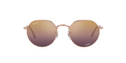 Ray-Ban Jack RB3565 Sunglasses - Rose Gold/Mirrored Red Gradient Polarized / 51 mm - 8056597784054