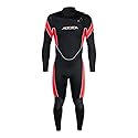 XCEL Mens Infiniti Solution 4/3mm Fullsuit - Black/Red / Medium
