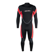 XCEL Mens Infiniti Solution 4/3mm Fullsuit - Black/Red / Medium