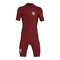 XCEL Youth Axis Short Sleeve 2mm Springsuit - Chili Pepper / 14