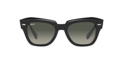 Ray-Ban State Street RB2186 Sunglasses - Black/Grey Gradient / 49 mm - 8056597788571