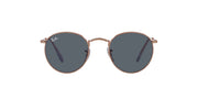 Ray-Ban Metal Glasses RB3447 Sunglasses - Rose Gold/Blue / 53 mm - 8056597858502