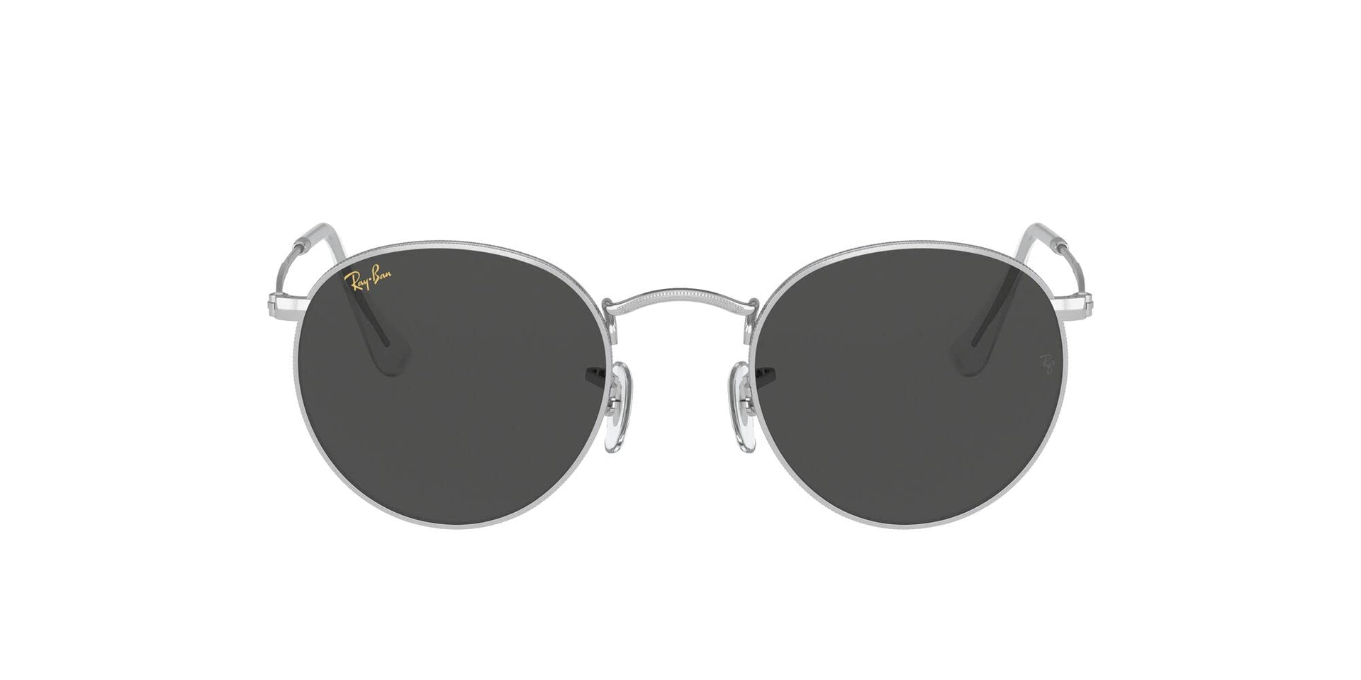 Ray-Ban Metal Glasses RB3447 Sunglasses - Silver/Dark Grey / 50 mm - 8056597365154